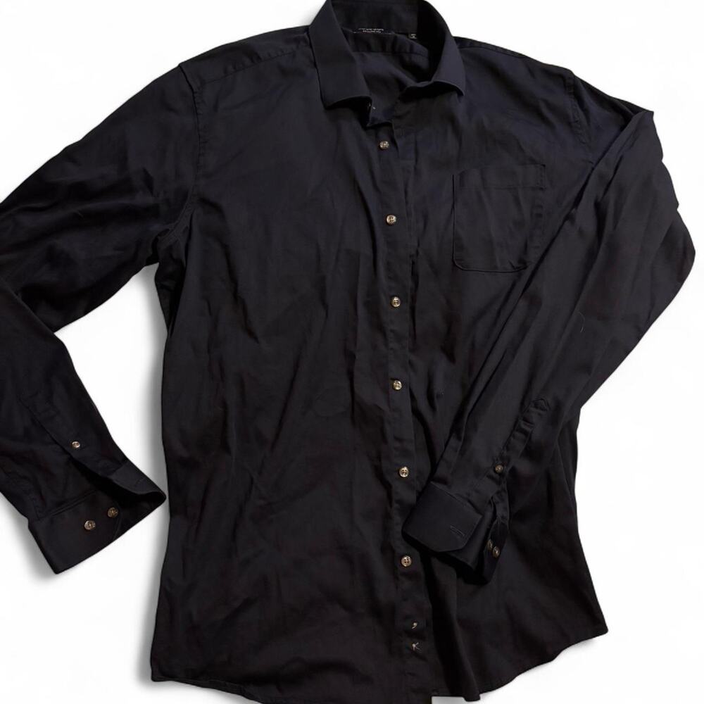 Savile Row Company Men’s XL Navy Dress Shirt